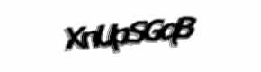 Security check image, please type the characters shown