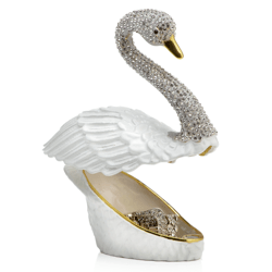Swan Trinket Box