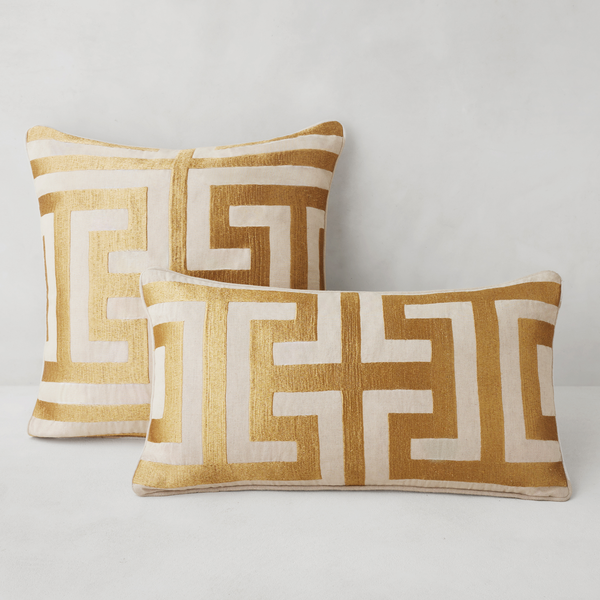 Cace Pillow Collection - Gold