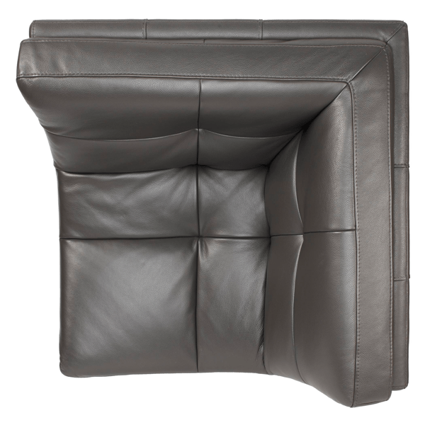 Convo Leather Sectional 6 Pc Zgallerie