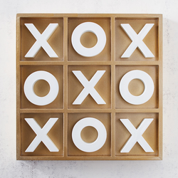 How to Make an Over-sized Tic Tac Toe Board