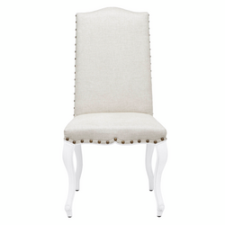 Florette Dining Chair - High Gloss White