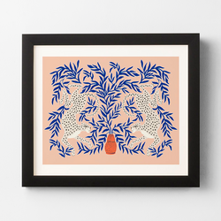 Leopard Vase
