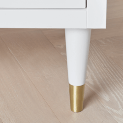 Uptown 6 Drawer Dresser - White