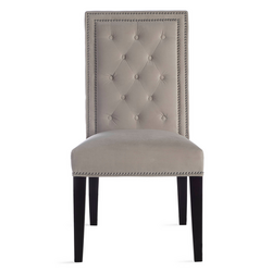 Maxwell Dining Chair With Nailheads - Espresso