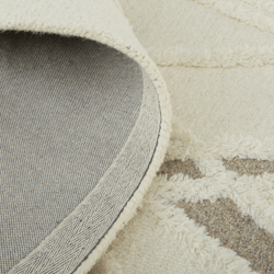 Harlow Rug - Ivory/Brown