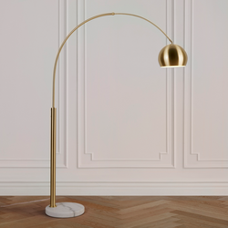 Orson Floor Lamp - Brass