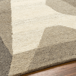 Toby Rug - Grey/Ivory