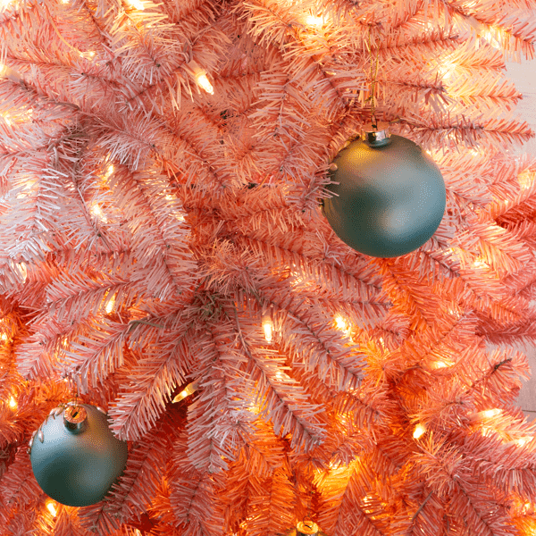 PreLit Pink Ombre Tree Zgallerie