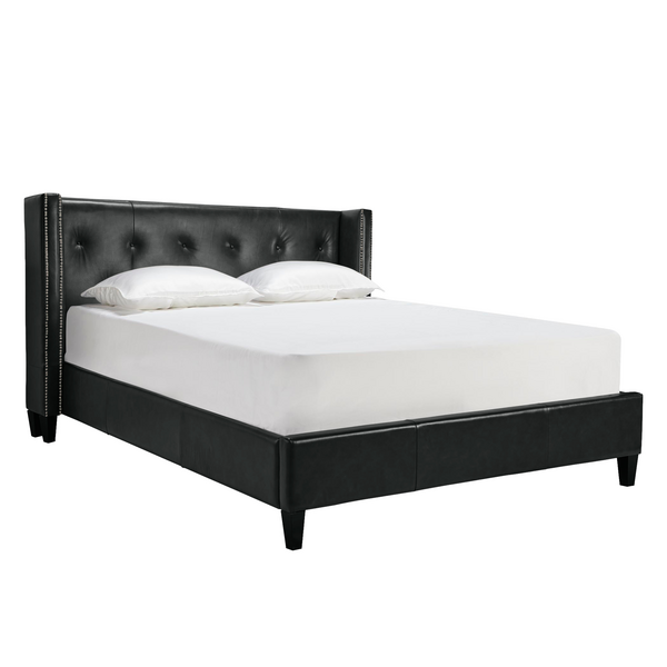 Porter Low Leather Bed
