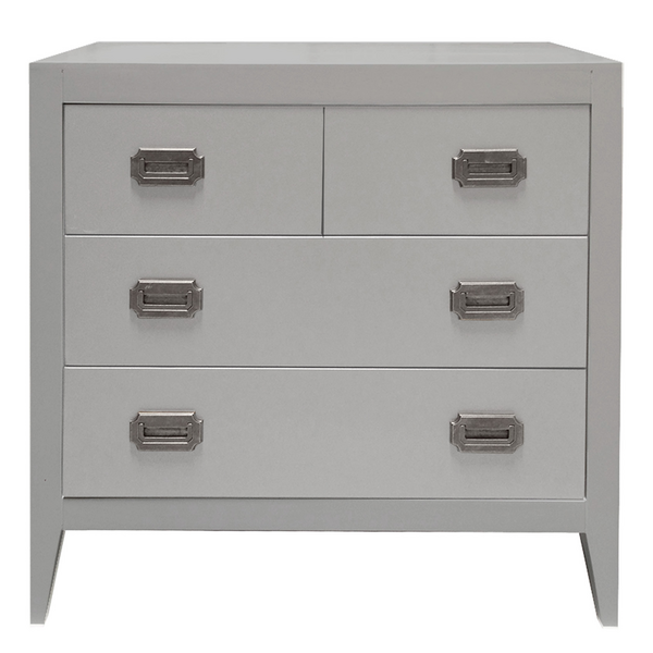 Devon 4 Drawer Dresser - French Grey