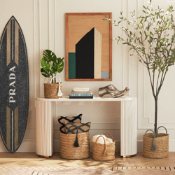 Faux Monstera In Pot