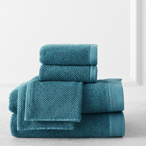 Blaine Towel Collection - Cerulean
