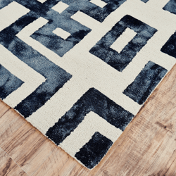Lauren Rug - Black/Ivory