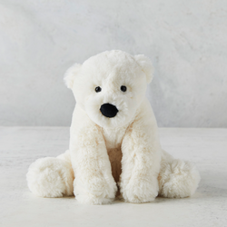  Cicciobello - Polar Bear Doll is Ready for Winter with a Soft  and Warm Onesie, with Pacifier to Calm him When Crying, 42 cm, for Girls  from 2 Years, CCB74000, Giochi
