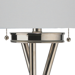 Max Floor Lamp - Nickel
