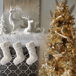 Majestic Deer - 8"H & 14"H