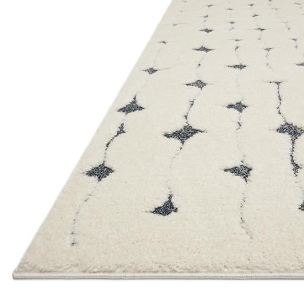 Jeanie Rug White/Navy Zgallerie