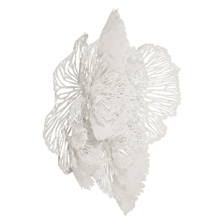 Flower Wall Decor - White