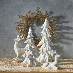 Majestic Deer - 8"H & 14"H