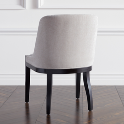 Lily Dining Chair - Matte Black