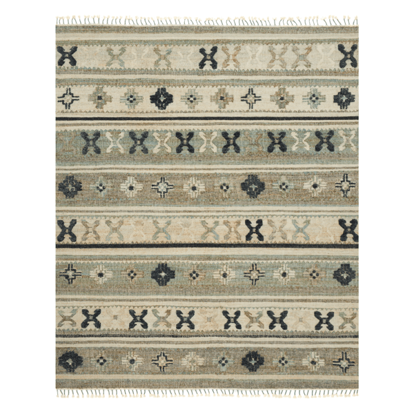 Summers Rug - Aqua/Ink