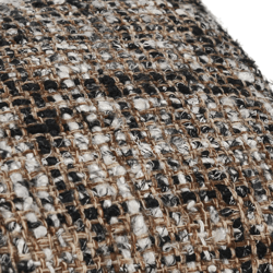 Malek Lumbar Pillow - Black/Ivory