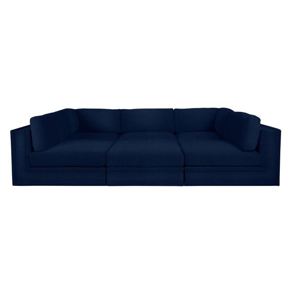 Luka Sectional 6 Pc Zgallerie