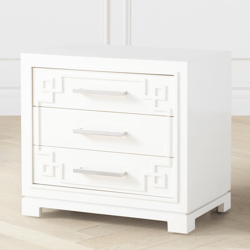 York 3 Drawer Nightstand