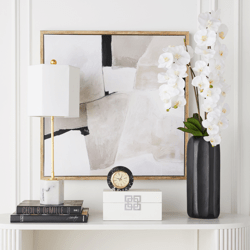 Nikki Chu - Orchid In Black Vase