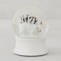 Penguin & Polar Bear Party Snow Globe