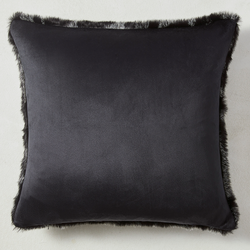 Mila Pillow 22" - Charcoal