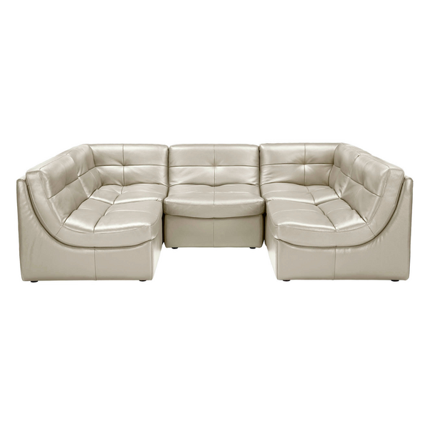 Convo Leather Sectional - Build Your Own