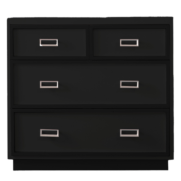 Max 4 Drawer Dresser - Black