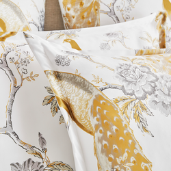 Pavo Bedding - Ivory/Gold | Zgallerie