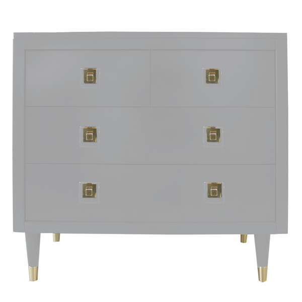 Uptown 4 Drawer Dresser - French Grey