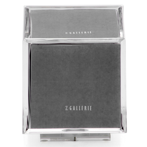 glass cube picture frame