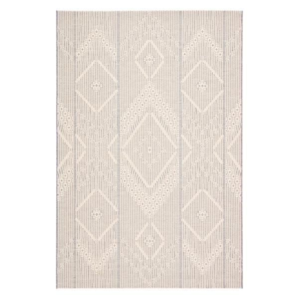 Natalie Outdoor Rug Light Grey Zgallerie