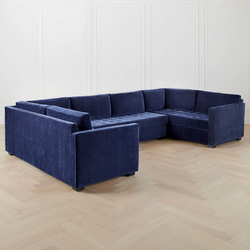 Eli Armless U Sectional - 3 PC