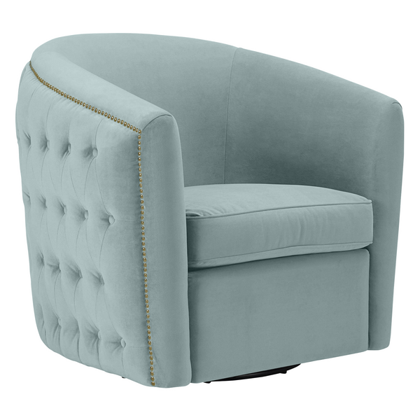 Aria Tufted Swivel Chair | Zgallerie Aria Tufted Swivel Chair | Zgallerie