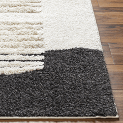 Block Rug - Beige/Black