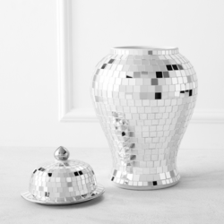 Mirrored Mosaic Canister