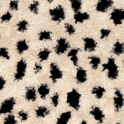 Avery Rug - Black/Ivory