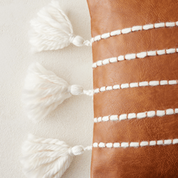 Zeek Lumbar Pillow - Chocolate