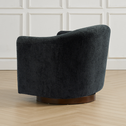 Adrian Swivel Chair - Black