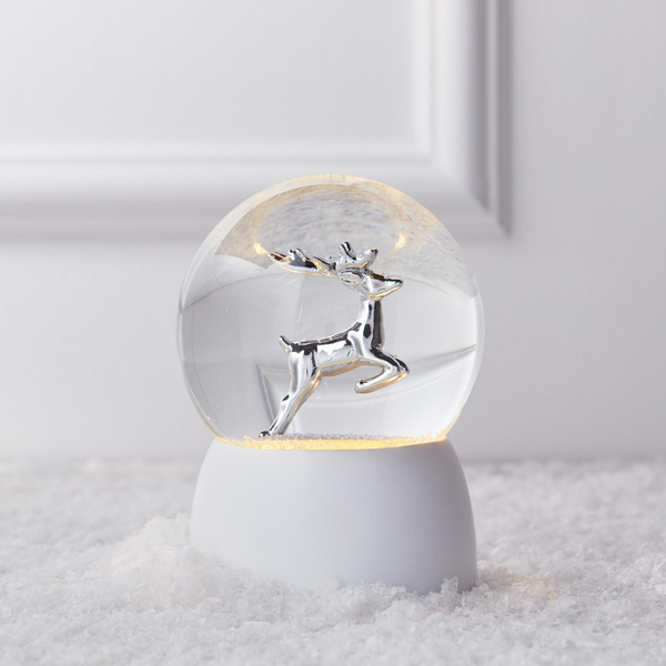 Leaping Reindeer Snow Globe | Zgallerie