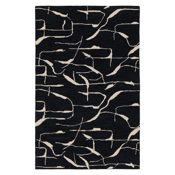 Nikki Chu - Ariel Rug - Black/Birch