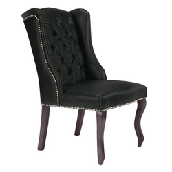 Archer Leather Dining Chair - Espresso