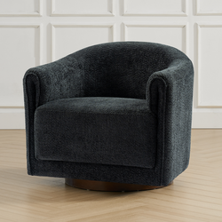 Adrian Swivel Chair - Black