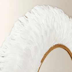 Nikki Chu - Daybreak Feather Mirror